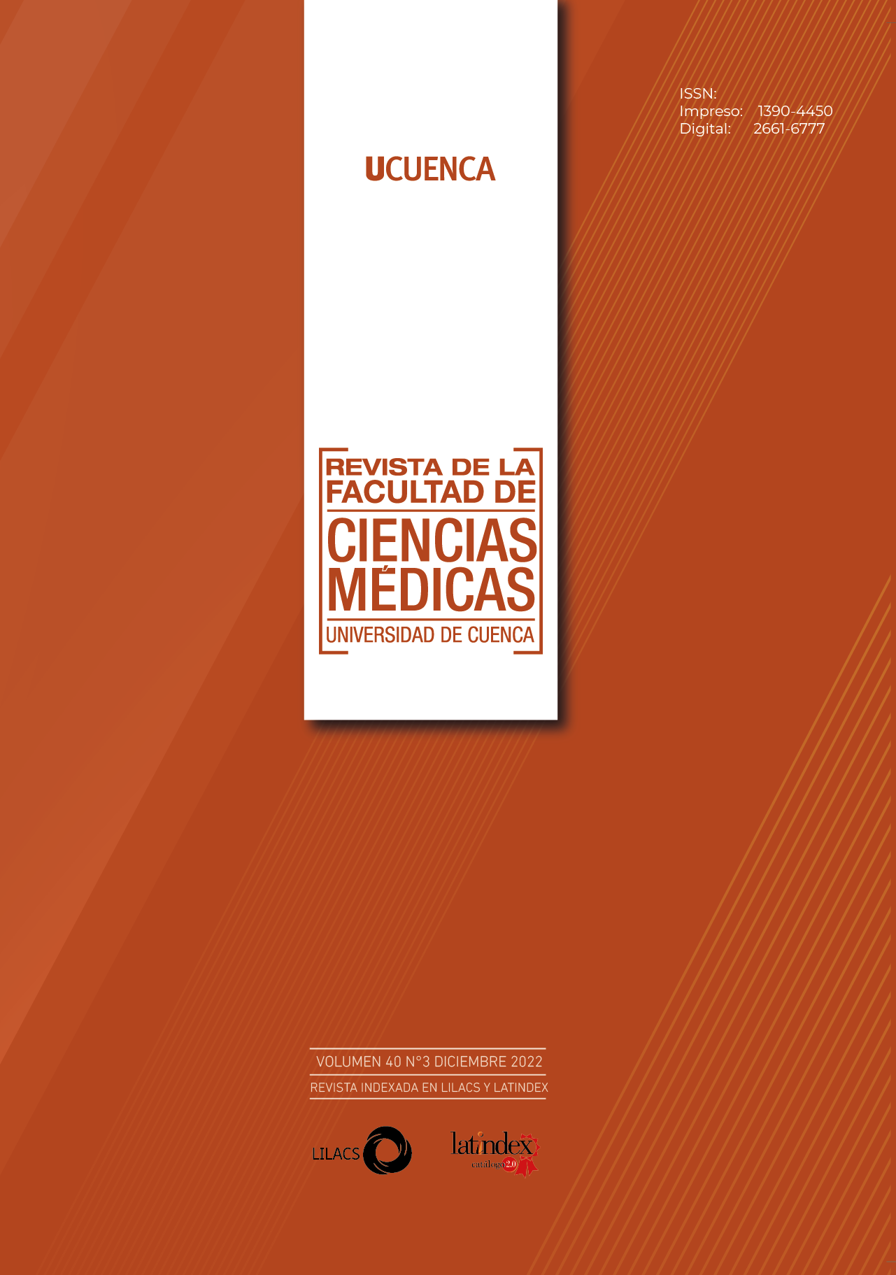 					Ver Vol. 40 Núm. 3 (2022): Revista de la Facultad de Ciencias Médicas de la Universidad de Cuenca
				