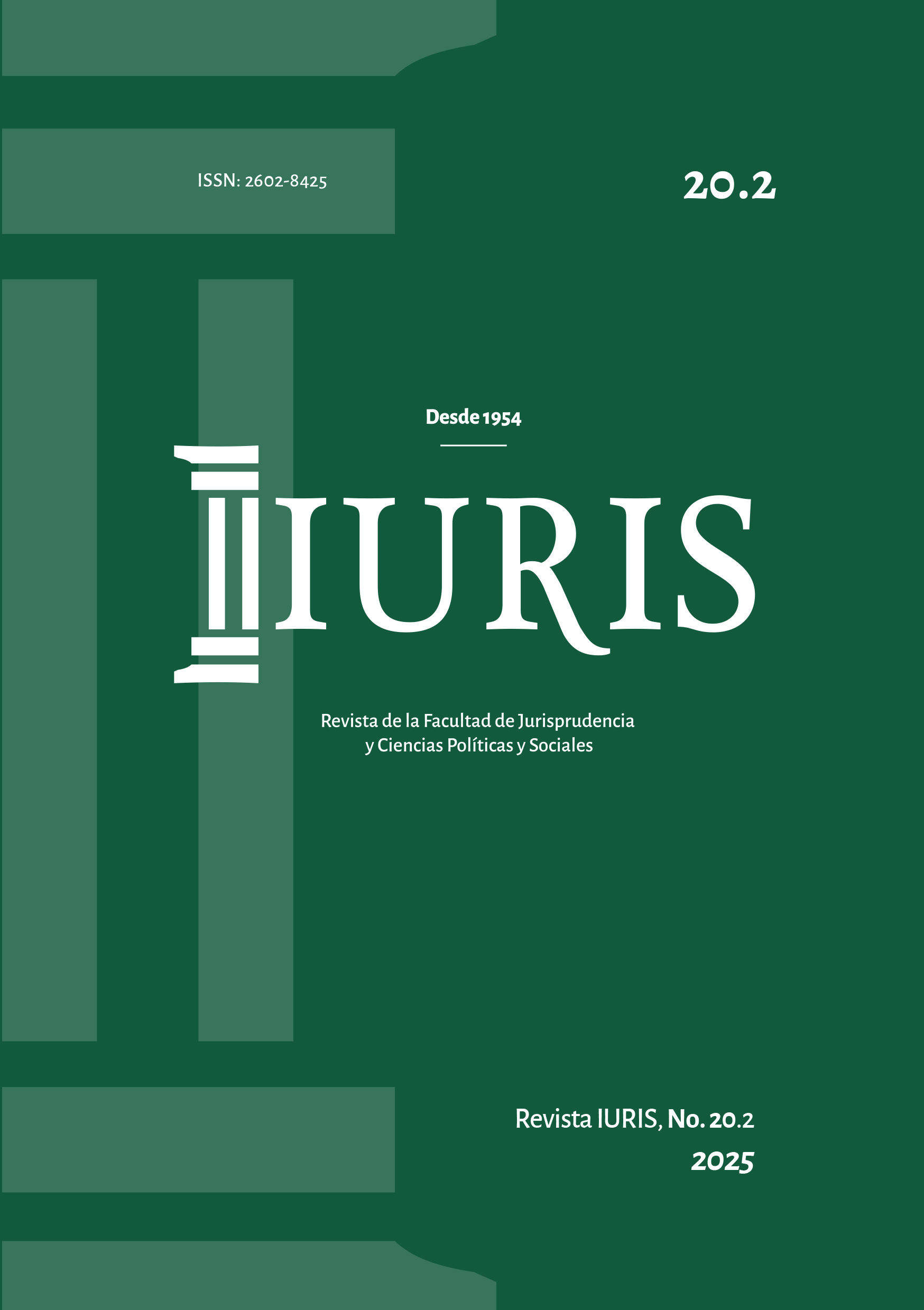 					Ver Vol. 20 Núm. 2 (2025): Revista IURIS
				