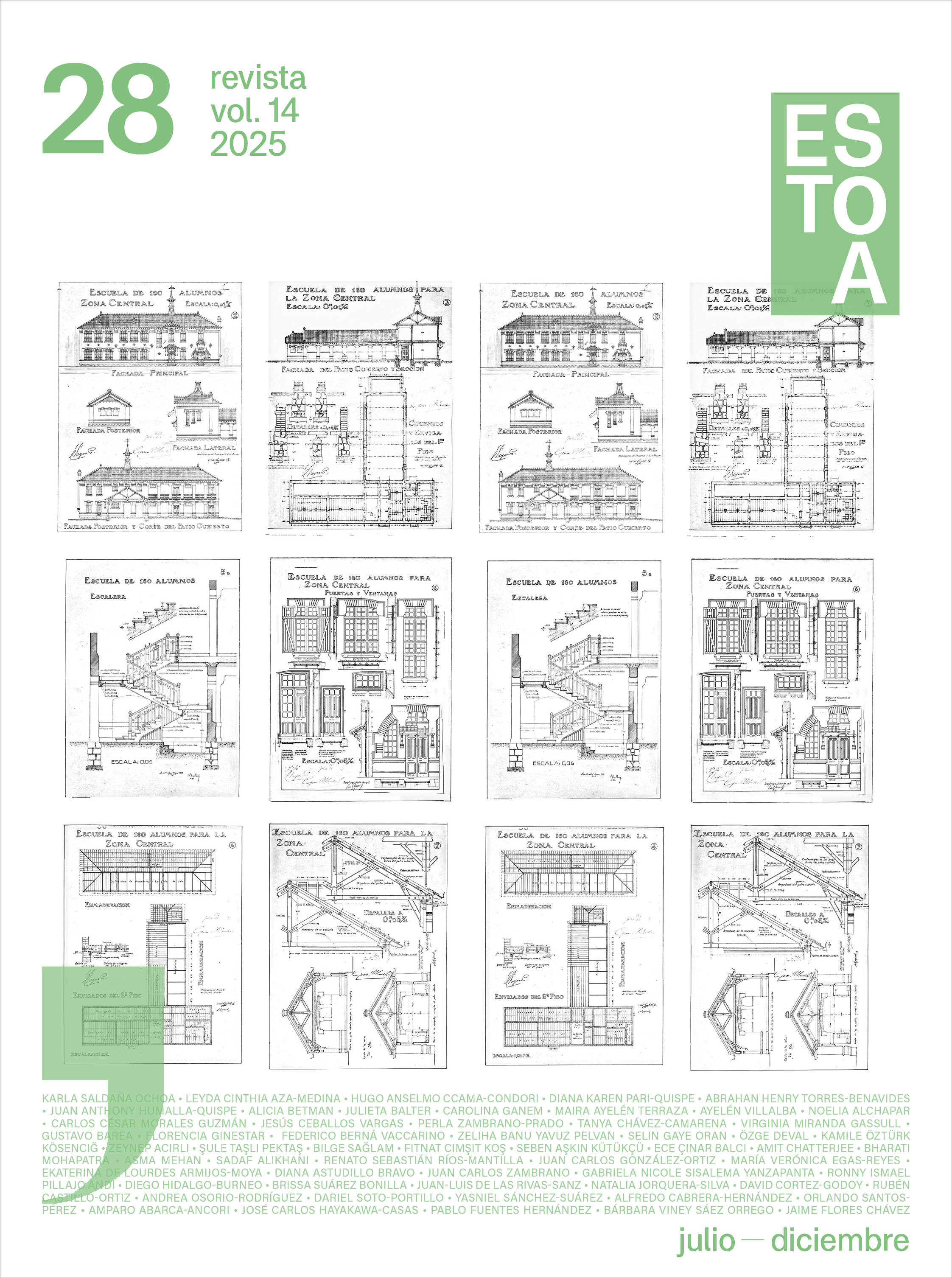 					View Vol. 14 No. 28 (2025): Estoa 28 (July - December 2025)
				
